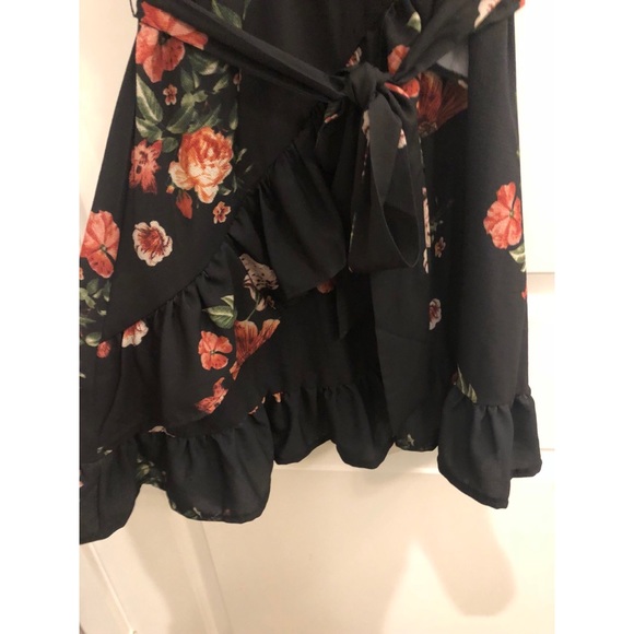 Reformation Style Wrap Dress - Picture 3 of 3